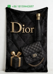 Dior Throw Blankets